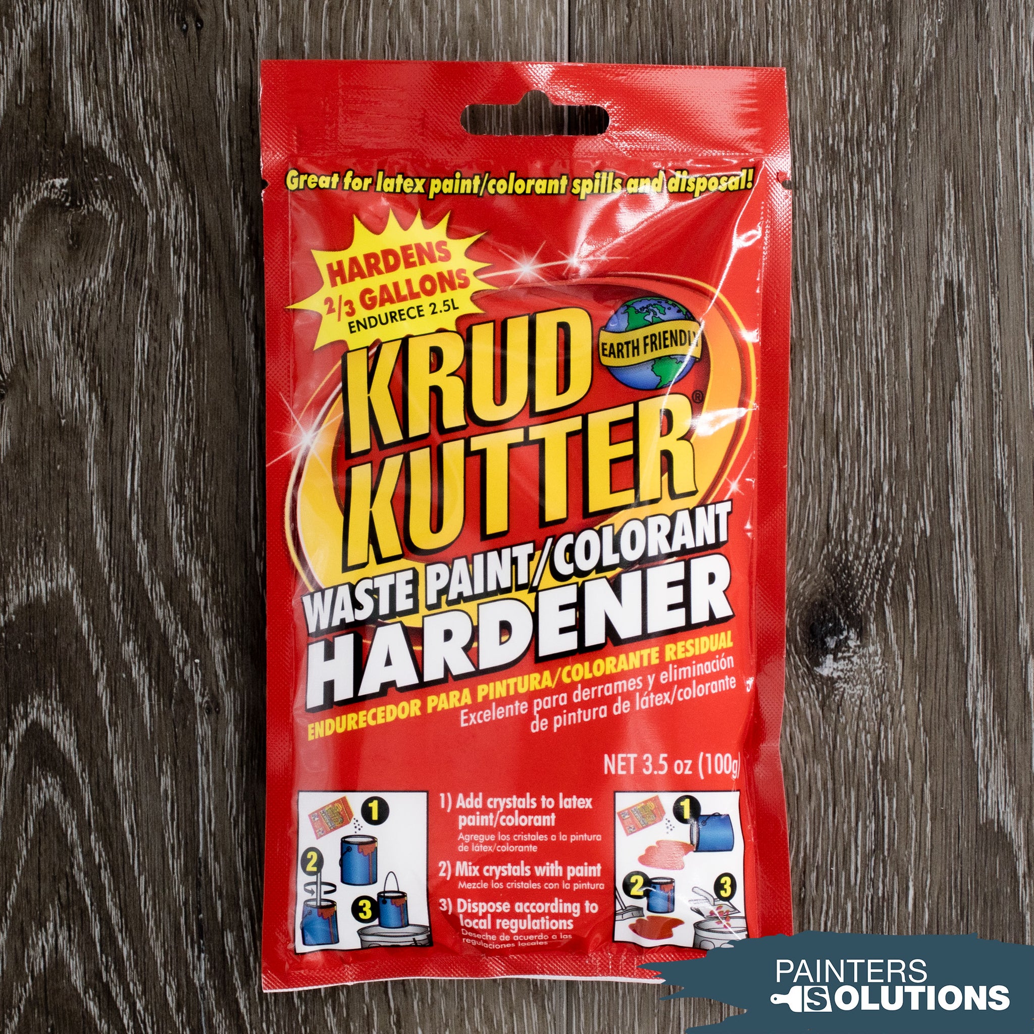 Krud Kutter Waste Paint/Colorant Hardener 3.5 oz. 2 Packs New NIP